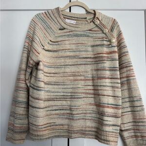 LC Lauren Conrad Multicolor Knit Sweater
